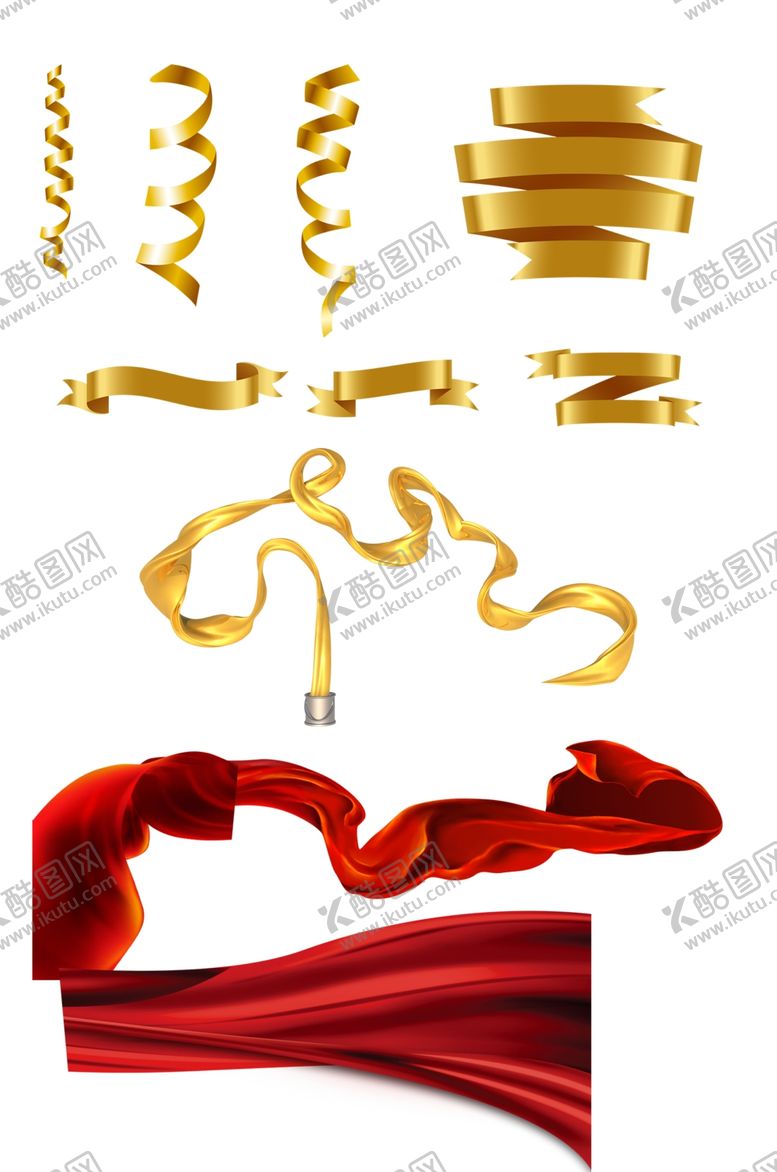 编号：77665510020648452334【酷图网】源文件下载-丝带