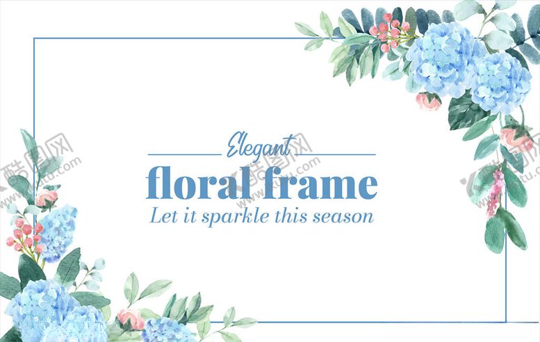 编号：86143810310929286074【酷图网】源文件下载-花卉图框