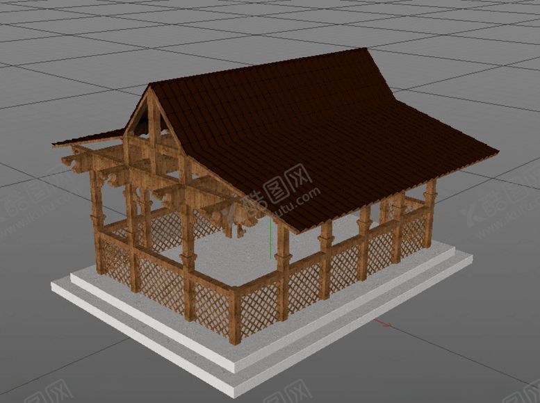 编号：92339502030814279884【酷图网】源文件下载-C4D模型建筑