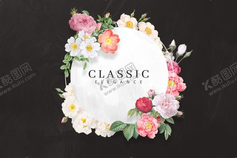 编号：61956510310837523653【酷图网】源文件下载-花卉卡片