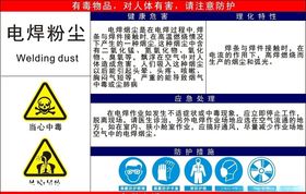 电焊烟尘职业危害告知卡