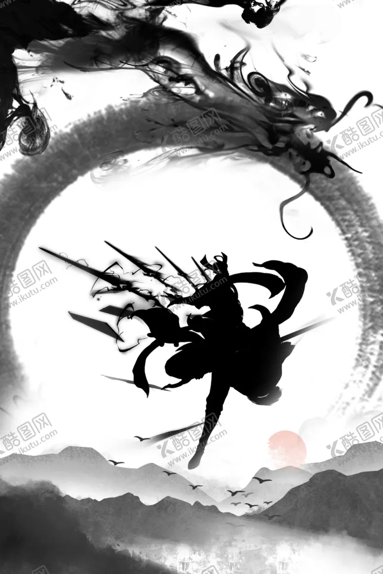编号：82871104221638398048【酷图网】源文件下载-中国风背景武侠风