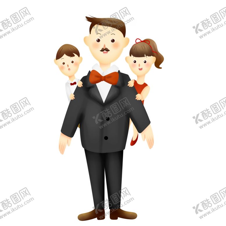 编号：46645109182259326251【酷图网】源文件下载-父亲节插画