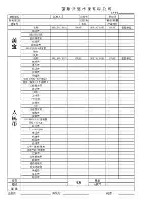 国际货运代理