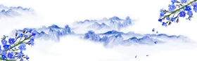 BANNER背景展板红色年会炫彩