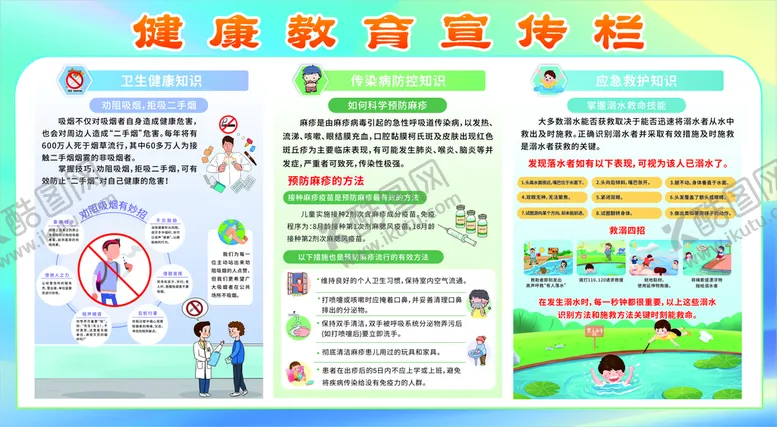 编号：88226611262209171032【酷图网】源文件下载-健康教育宣传栏