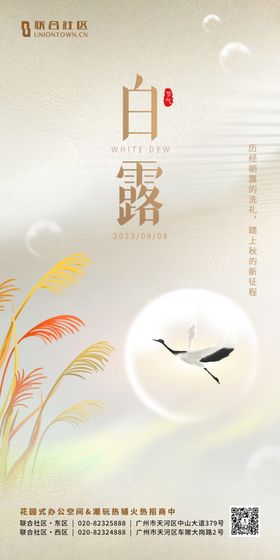 白露海报