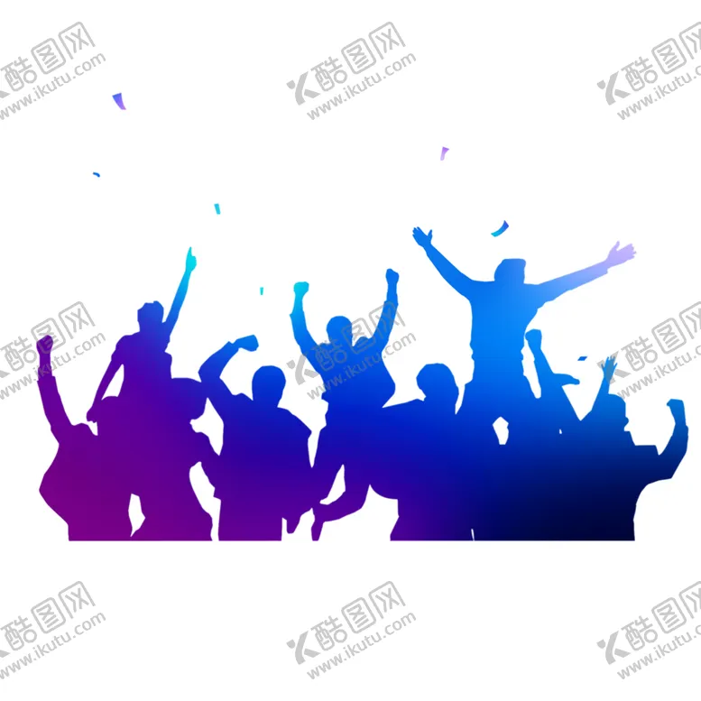 编号：72395105030506338352【酷图网】源文件下载-欢呼人群