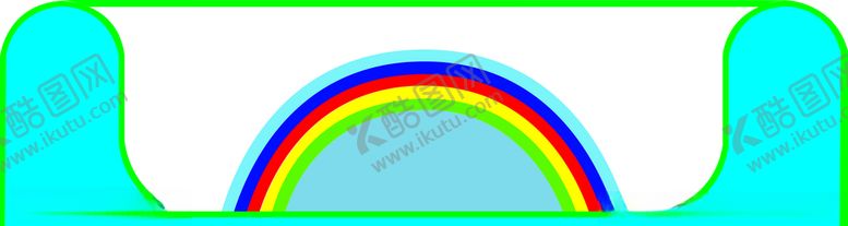 编号：23399709300113061573【酷图网】源文件下载-彩虹墙