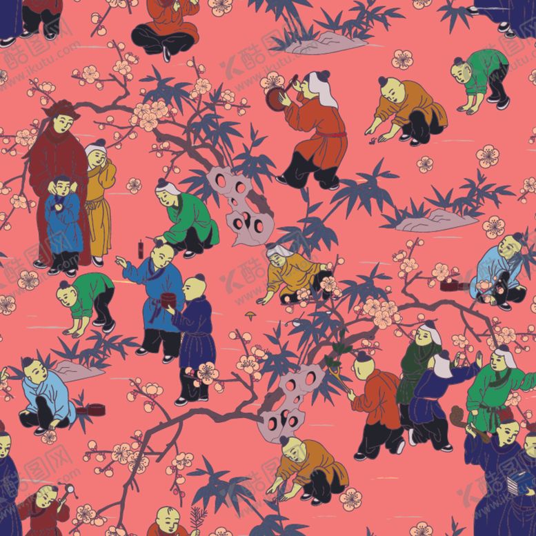 编号：63574009291012158213【酷图网】源文件下载-古典印花