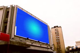 大楼样机砖墙字体样机