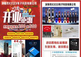 智能锁开业