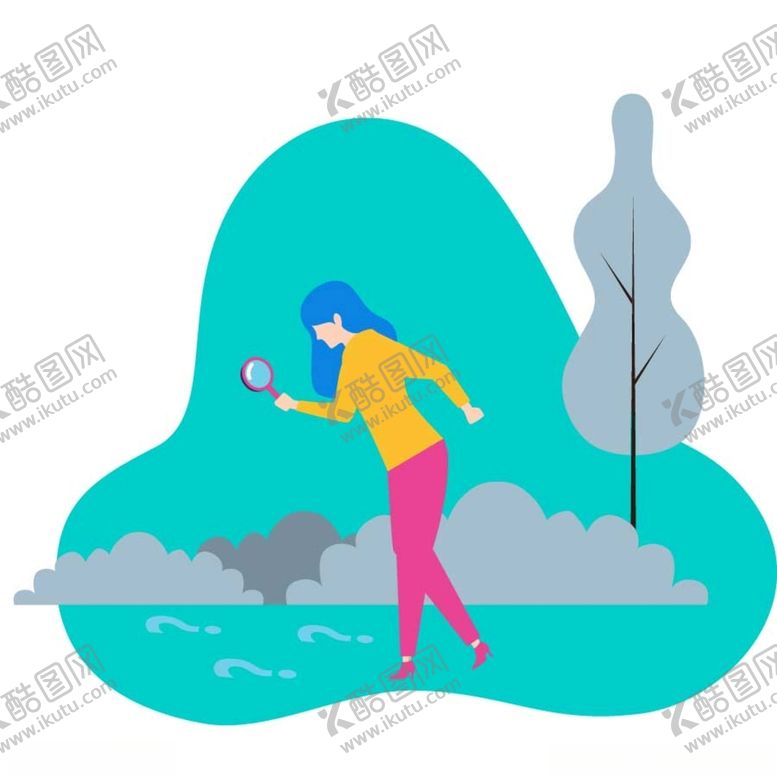 编号：98648504221225497888【酷图网】源文件下载-扁平化人物