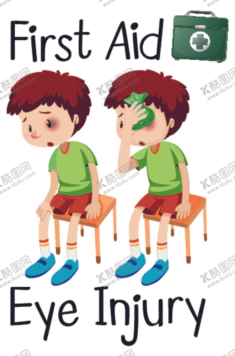 编号：99198705030736322583【酷图网】源文件下载-卡通伤病儿童
