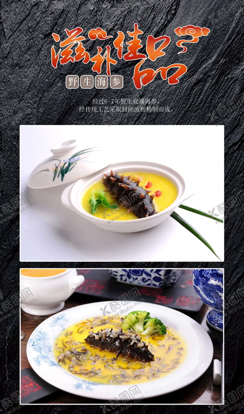编号：01529410090050178365【酷图网】源文件下载-海参