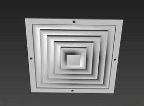排风口3d模型