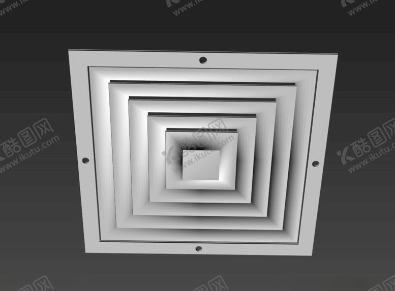 编号：77456605020348148466【酷图网】源文件下载-排风口3d模型