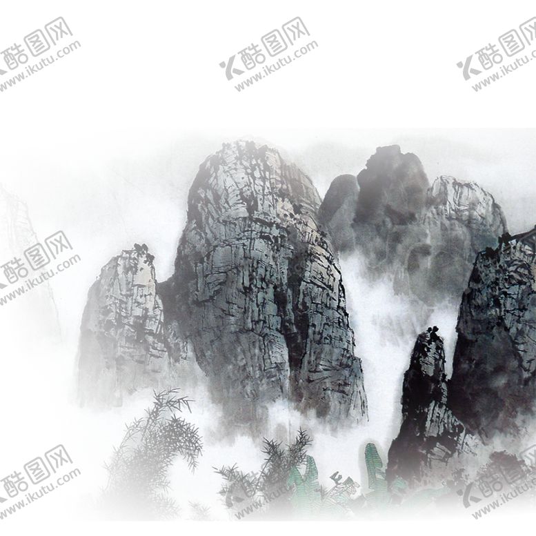 编号：26172603290431056444【酷图网】源文件下载-山水画