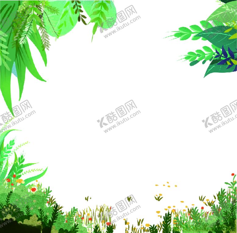 编号：40567110140958173116【酷图网】源文件下载-梦想花园水彩插画矢量图