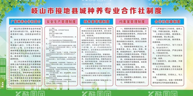 编号：19824412121458031971【酷图网】源文件下载-种养合作社制度