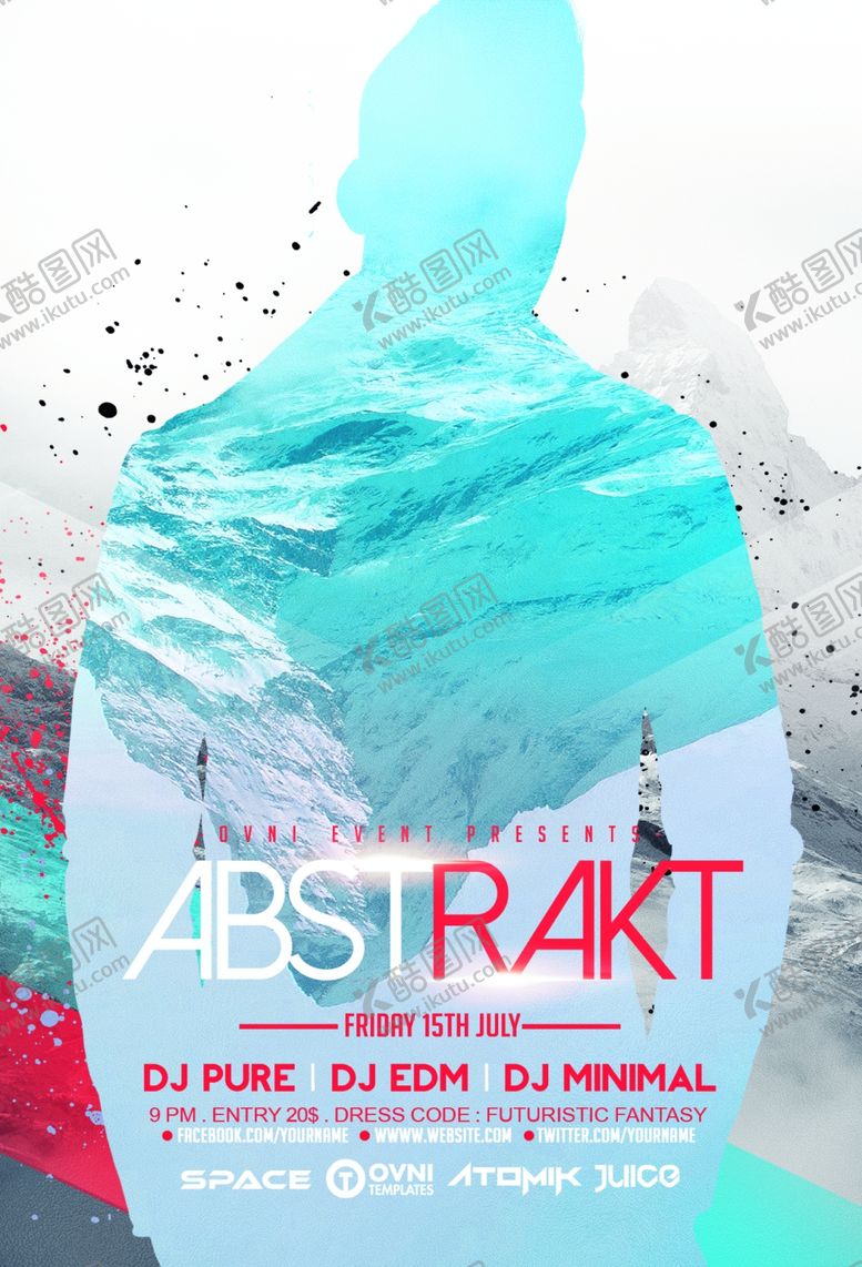 编号：12194309230525412662【酷图网】源文件下载-国外创意海报