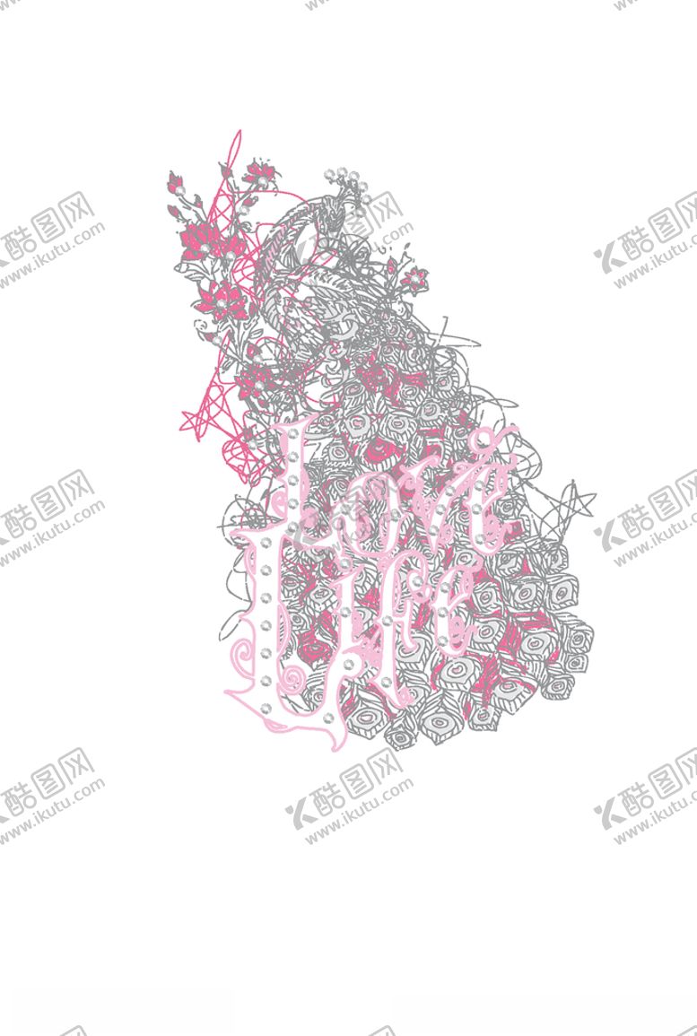 编号：74333206290643368385【酷图网】源文件下载-动物组合印花