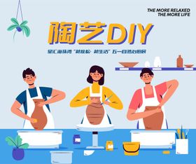 DIY首饰活动海报展板