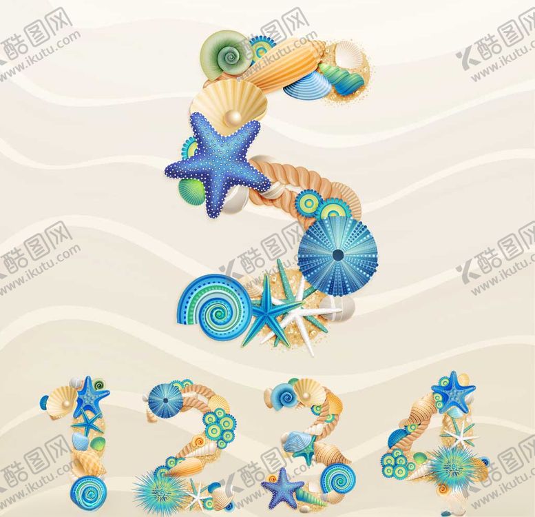 编号：25496807081103452217【酷图网】源文件下载-海洋生物数字