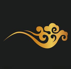 矢量祥云古典祥云流线祥云