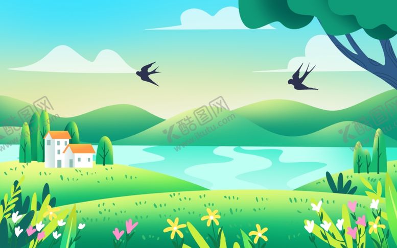 编号：59505304141123539522【酷图网】源文件下载-田园风光