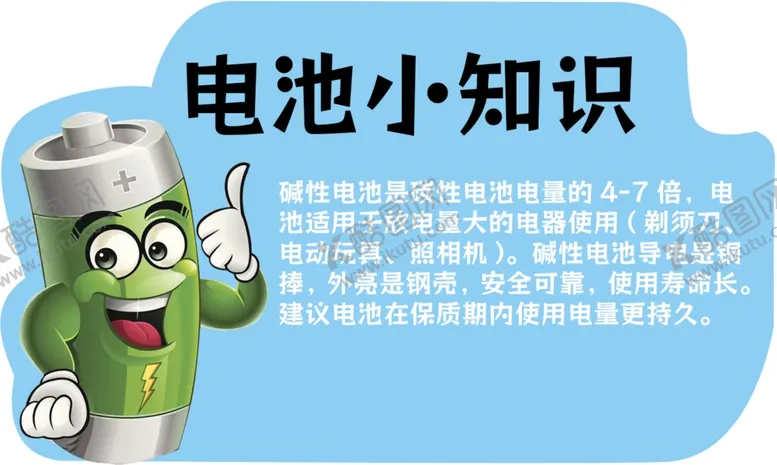 编号：64744403012041518657【酷图网】源文件下载-电池小知识