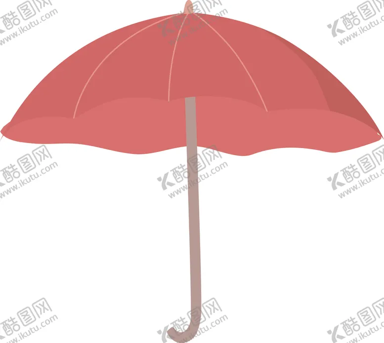 编号：62691802170641404582【酷图网】源文件下载-卡通雨伞撑伞下雨阳光遮阳伞