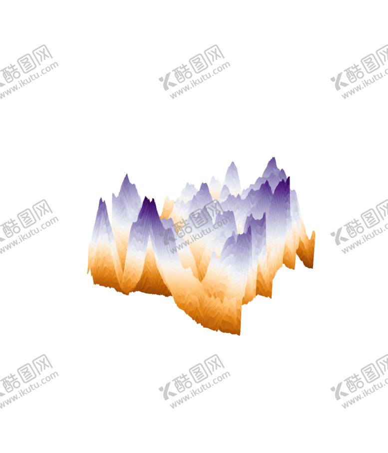 编号：43156504180616553937【酷图网】源文件下载-抽象山峰