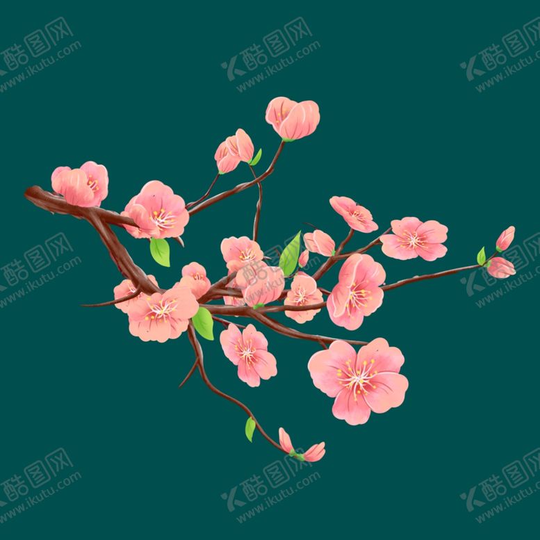 编号：63201909260927086052【酷图网】源文件下载-桃花