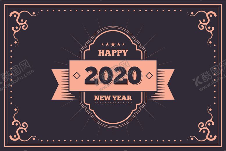 编号：24421610181031045120【酷图网】源文件下载-复古2020字体