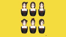 彩色动漫人物插画背景