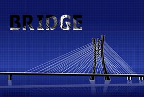 矢量大桥吊索桥