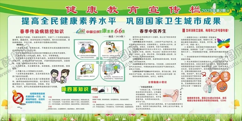 编号：12045406300149194651【酷图网】源文件下载-健康教育宣传栏