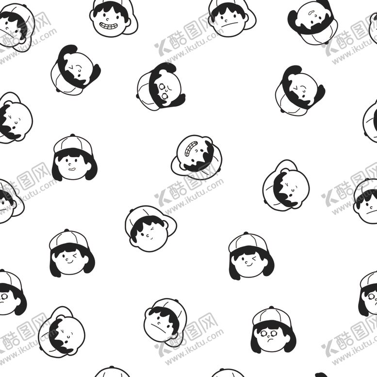 编号：25628001310926474947【酷图网】源文件下载-人像卡通