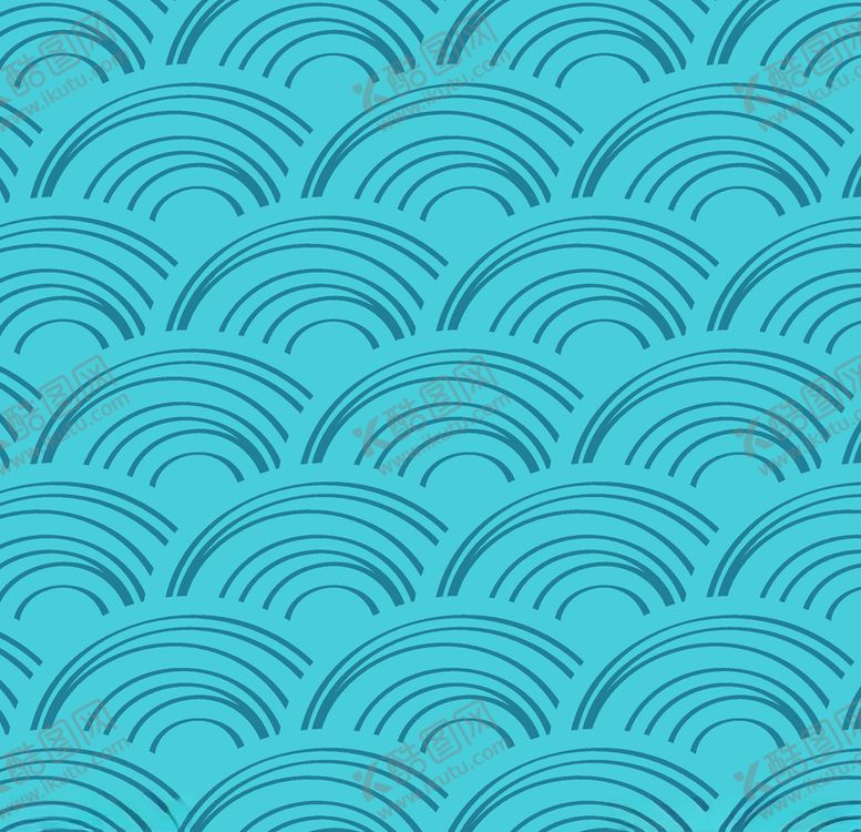 编号：82729810070324367061【酷图网】源文件下载-日式水波花纹图案