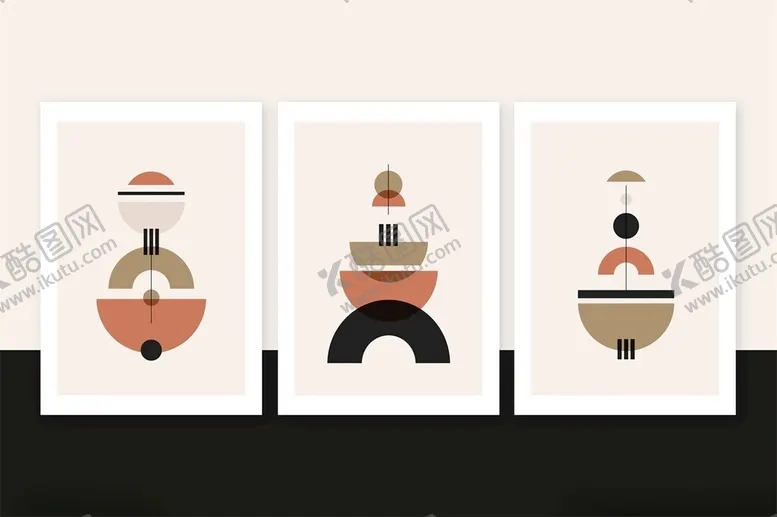 编号：50669304242203365264【酷图网】源文件下载-抽象装饰画