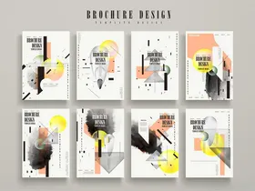 水墨风抽象艺术海报设计