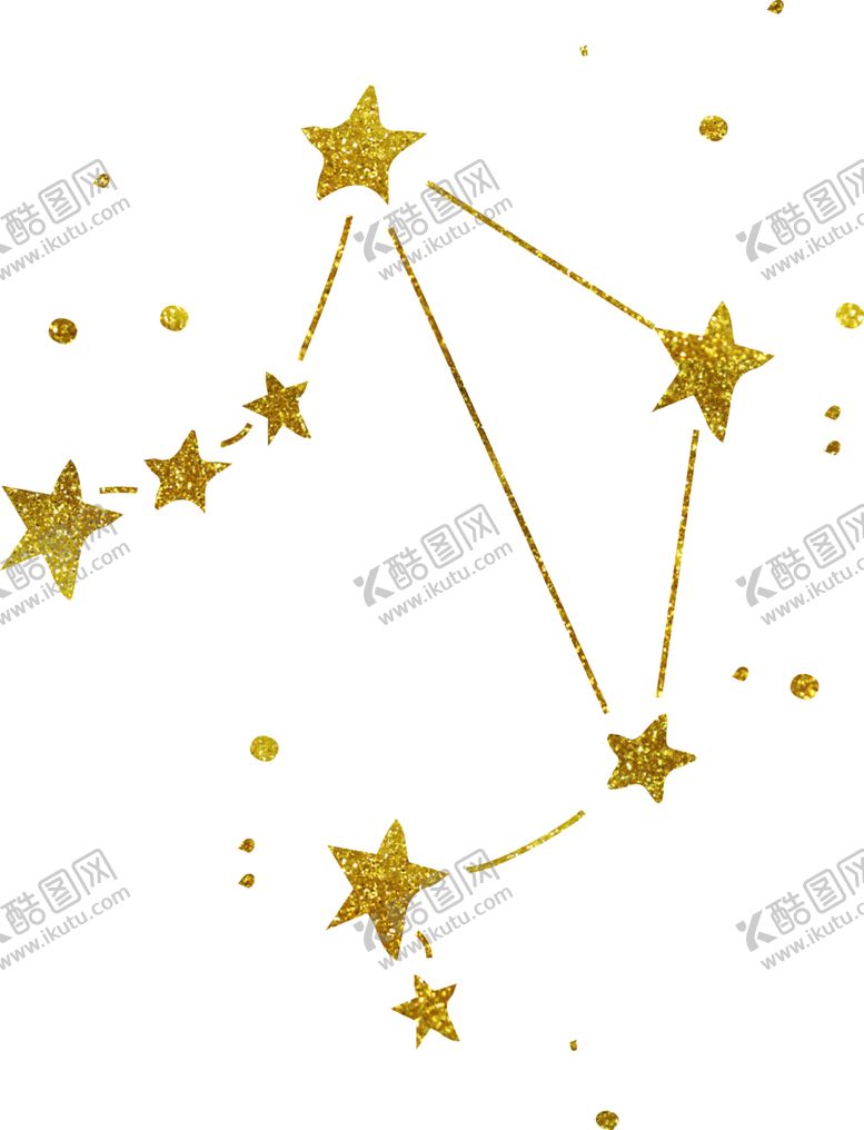 编号：98401807060349386036【酷图网】源文件下载-金色星座