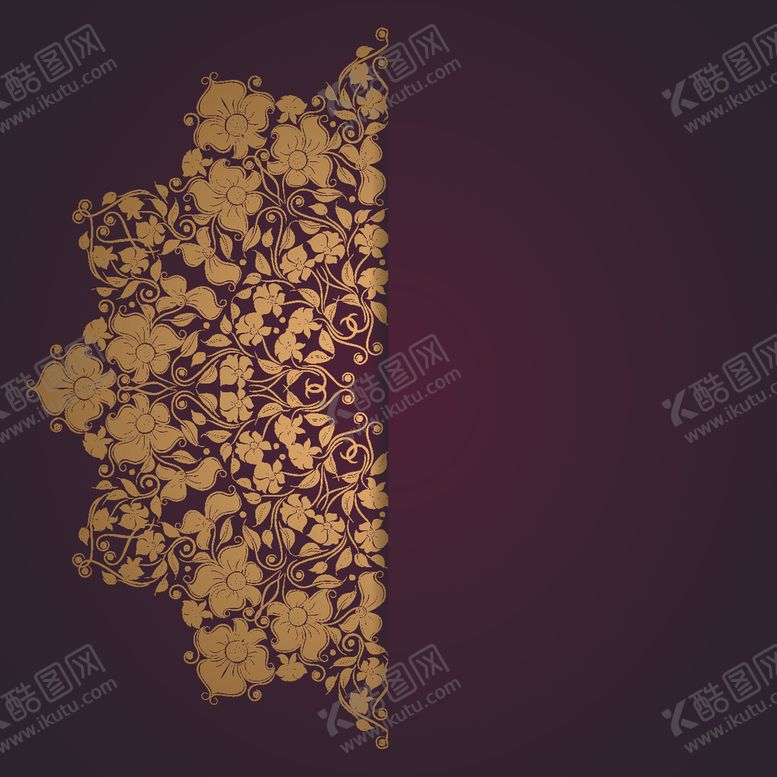 编号：77456910061949073694【酷图网】源文件下载-花纹装饰背景图片