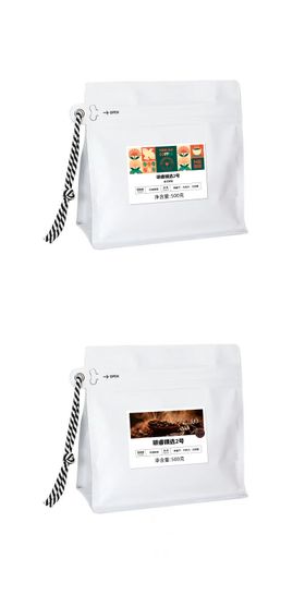 咖啡包装贴纸效果