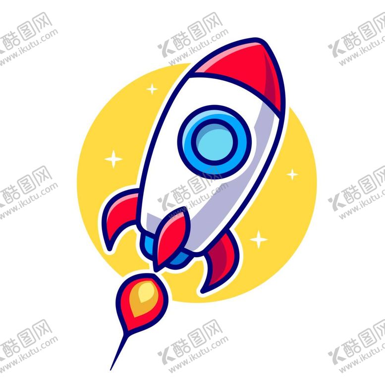 编号：31574912061416556967【酷图网】源文件下载-卡通火箭