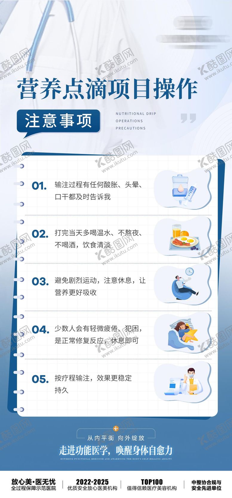 编号：23213604220035155921【酷图网】源文件下载-功能医学项目操作注意事项