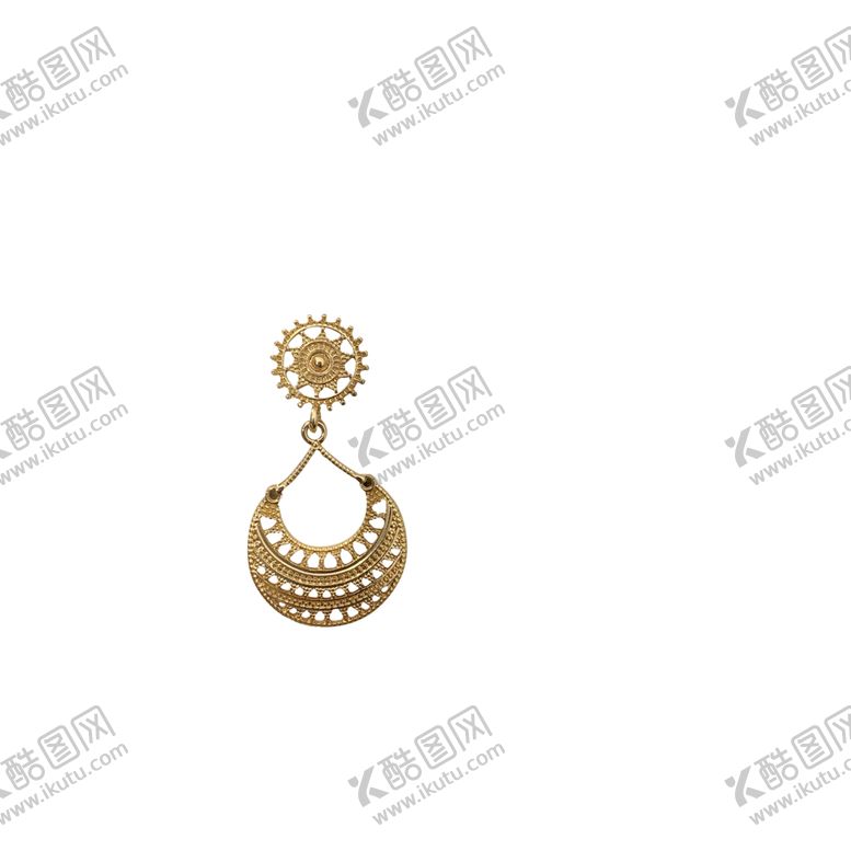 编号：48106309142044156547【酷图网】源文件下载-海贝形耳环