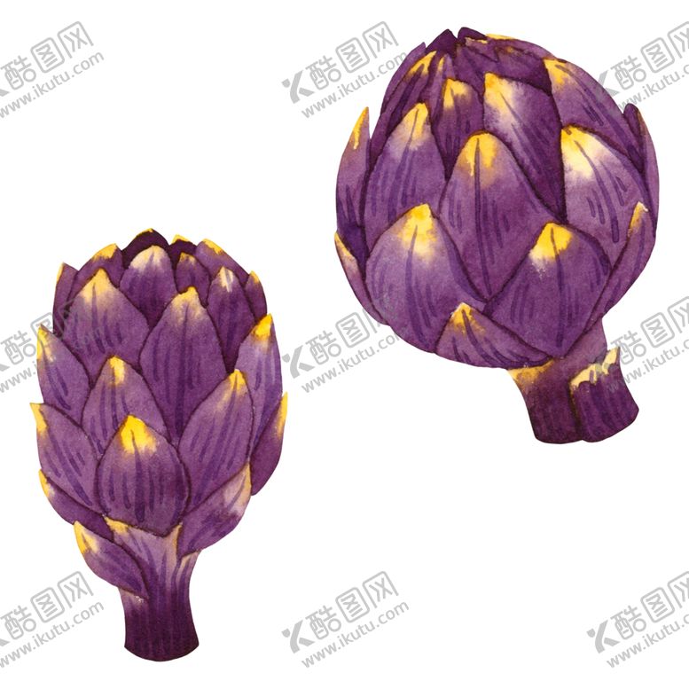 编号：37140107132243403021【酷图网】源文件下载-水彩创意插画水果蔬菜