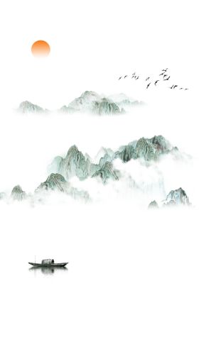 水墨山水